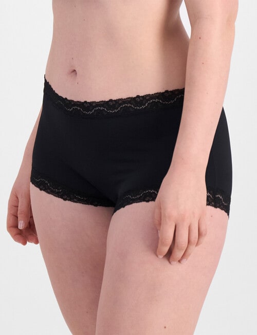 Berlei Marais Micro Full Brief, Black product photo View 02 L