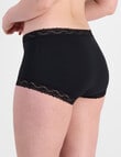 Berlei Marais Micro Full Brief, Black product photo View 03 S