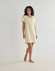 Zest Sleep T-Shirt Nightie, Lemon Lemon product photo View 03 S