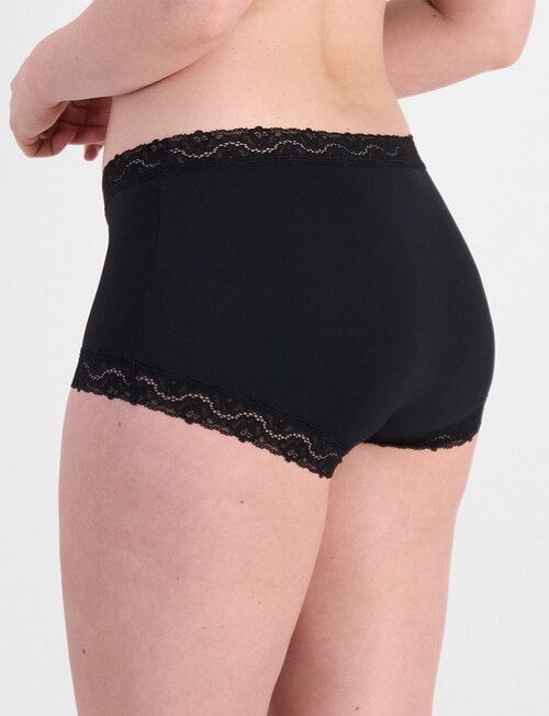 Berlei Marais Micro Full Brief, Black product photo View 03 L