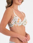 Berlei Barely There T-Shirt Bra Luxe, Floral Fille, A-E product photo View 02 S