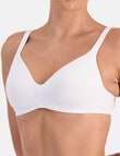 Berlei Barely There Breathe Cotton Wirefree Bra, White, B-E product photo
