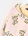 Sleep Squad Puppy Oversized Hoodie, Pink, 8-16 product photo View 03 S