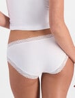Berlei Marais Cotton Bikini Brief, White product photo View 02 S
