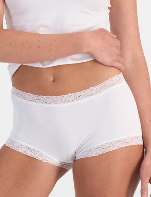 Berlei Marais Cotton Full Brief, White product photo