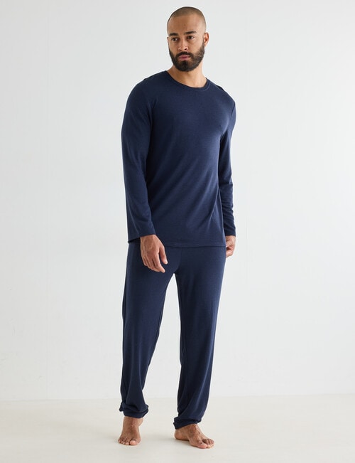 Mazzoni Viscose Rayon from Bamboo Sleep Pant, Navy product photo View 03 L