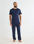 Mazzoni Viscose Rayon from Bamboo Sleep Pant, Navy product photo View 05 S