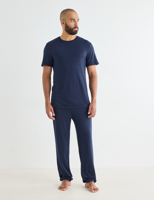 Mazzoni Viscose Rayon from Bamboo Sleep Pant, Navy product photo View 05 L