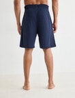 Mazzoni Viscose Rayon from Bamboo Sleep Short, Navy product photo View 02 S