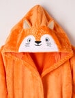 Sleep Mode Fox Robe, Orange, 2-8 product photo View 03 S