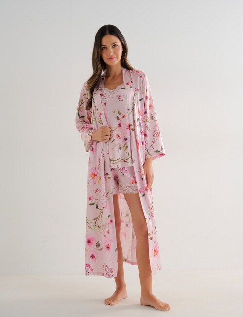 Whistle Sleep PJ Set, Vintage Blush Print product photo View 07 L