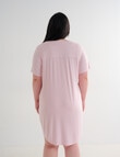 Studio Curve Sleep T-Shirt Nightie, Blush product photo View 02 S