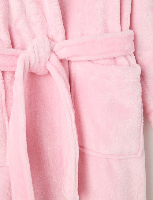Sleep Mode Bunny Robe, Sorbet Pink, 2-8 product photo View 04 L