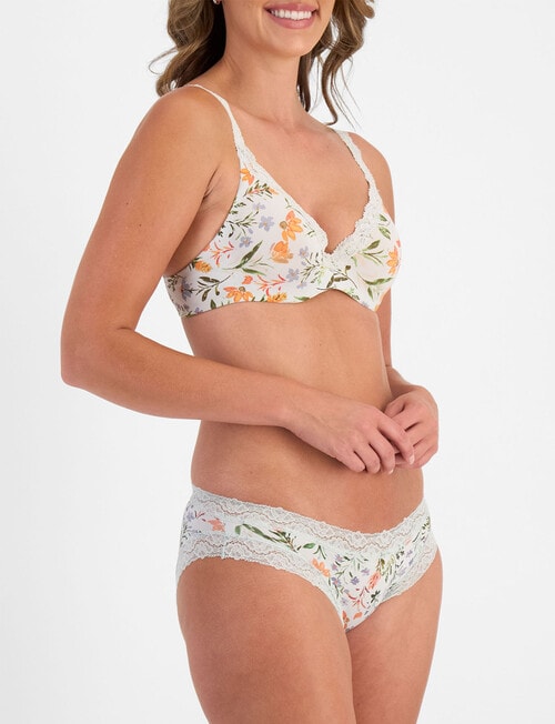 Berlei Marais Micro Bikini Brief, Floral Fille product photo View 02 L
