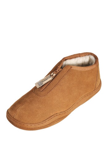 Mi Woollies Avoca Slipper, Walnut product photo