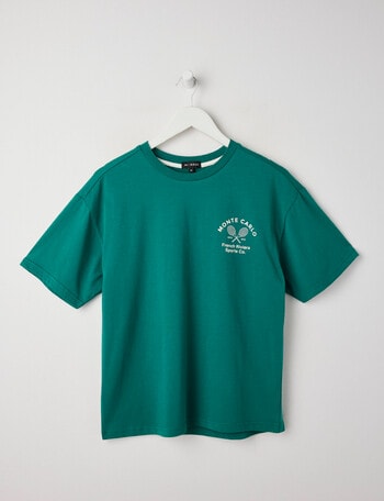 No Issue Tennis Short Sleeve Tee, Green product photo