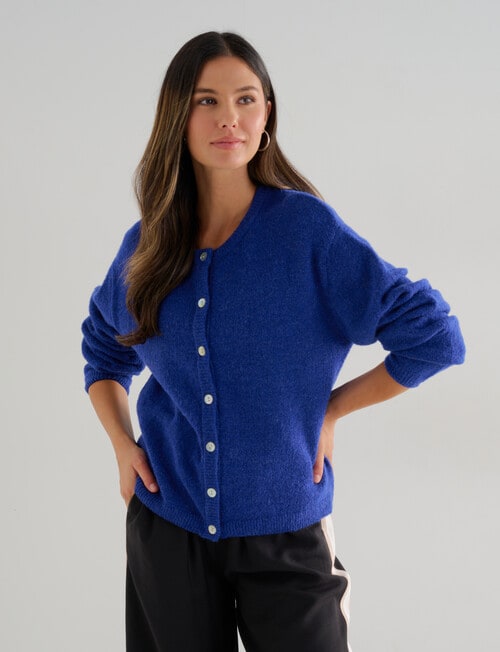 Whistle Drop Shoulder Cardigan, Nautical product photo View 04 L