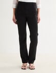 Oliver Black Tailored Straight Leg Ponte Pant, Black product photo