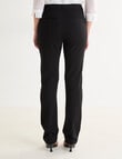 Oliver Black Tailored Straight Leg Ponte Pant, Black product photo View 02 S