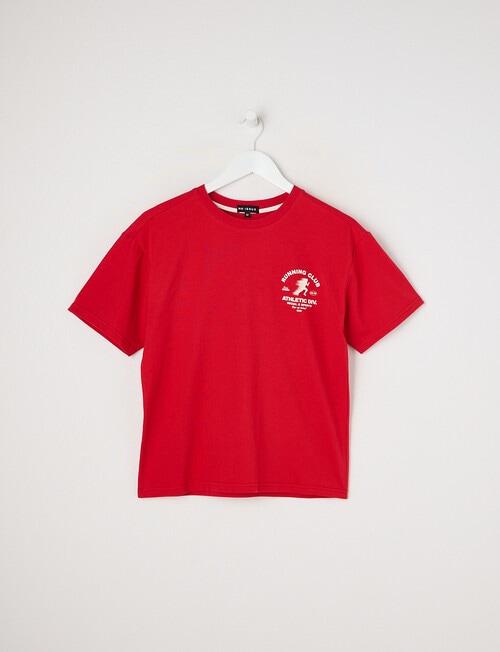 No Issue Running Club Short Sleeve Tee, Red product photo