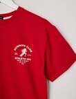 No Issue Running Club Short Sleeve Tee, Red product photo View 02 S