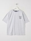No Issue NY Sports Dept Short Sleeve Tee, Grey Marle product photo