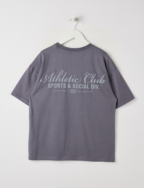 No Issue Athletic Club Short Sleeve Tee, Smoke product photo View 02 L