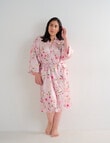 Studio Curve Sleep Robe, Vintage Print product photo View 03 S
