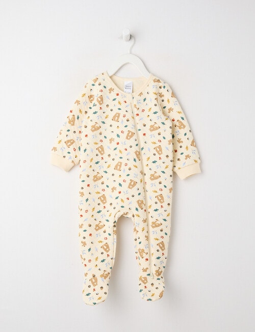 Teeny Weeny Sleep Padded Bear Pramsuit product photo