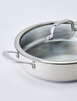 Stevens Titan Stainless Steel Saute Pan with Lid, 28cm product photo View 03 S