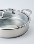 Stevens Titan Stainless Steel Saute Pan with Lid, 28cm product photo View 05 S