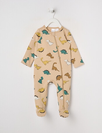Teeny Weeny Sleep Fleece Dino Sleepsuit product photo
