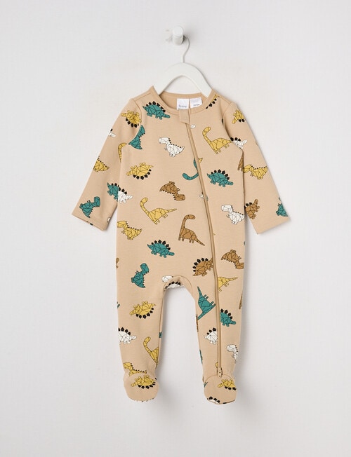 Teeny Weeny Sleep Fleece Dino Sleepsuit product photo