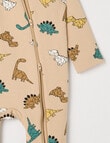 Teeny Weeny Sleep Fleece Dino Sleepsuit product photo View 02 S