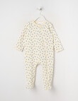 Teeny Weeny Sleep Fleece Ditsy Flower Sleepsuit product photo