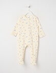 Teeny Weeny Sleep Fleece Ditsy Sleepsuit product photo