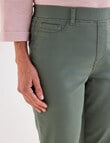 Ella J Coloured Jean, Sage product photo View 04 S