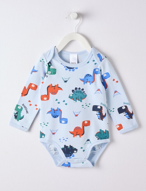 Teeny Weeny Dino Long Sleeve Bodysuit product photo