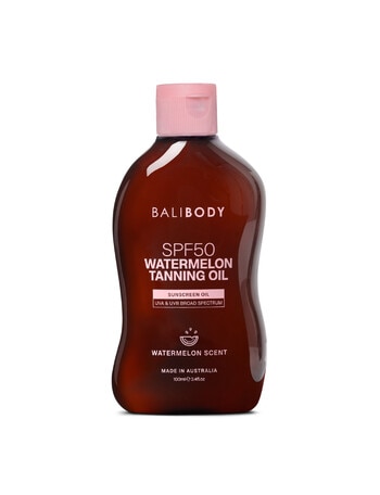 Bali Body Watermelon Tanning Oil SPF50 product photo