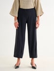 Ella J Barrel Leg Pant, Black product photo