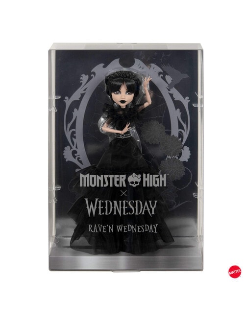 Monster High Rave'N Wednesday Doll product photo