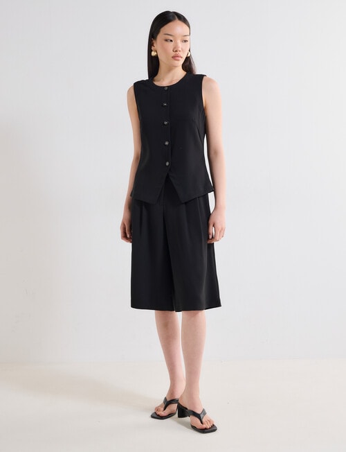 State of play Dylan Longline Short, Black product photo View 03 L