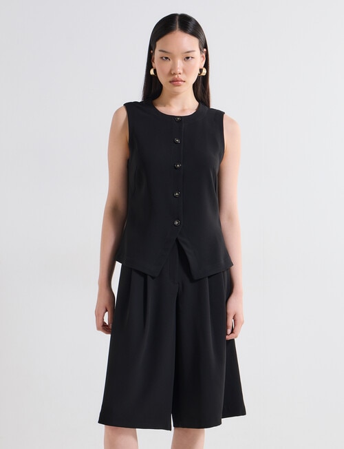 State of play Dylan Longline Short, Black product photo View 06 L