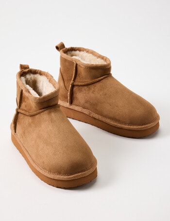 Sleep Mode Suede Look Bootie product photo