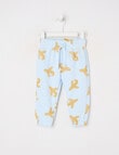 Teeny Weeny Play Time Plane Fleece Trackpant, Blue product photo