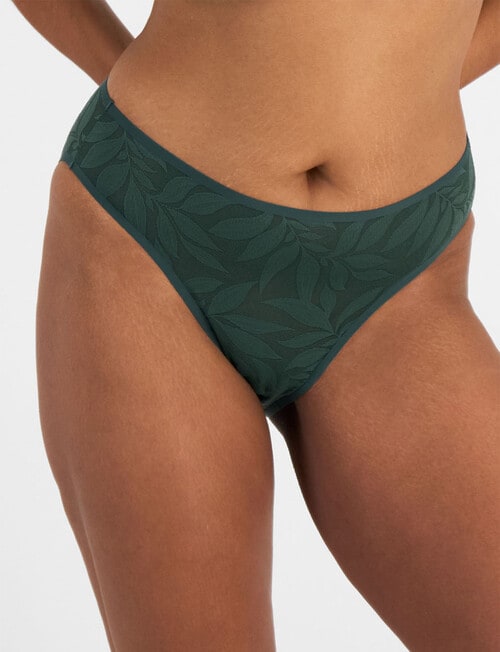 Berlei Because Mindful Mesh Hi Bikini Brief, Jurassic product photo