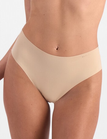 Berlei Second Skin Micro Hi Cut Brief, Nude product photo