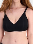 Berlei Second Skin Micro Wirefree Bra, Black product photo