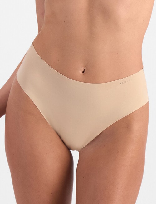 Berlei Second Skin Micro Hi Cut Brief, Nude product photo