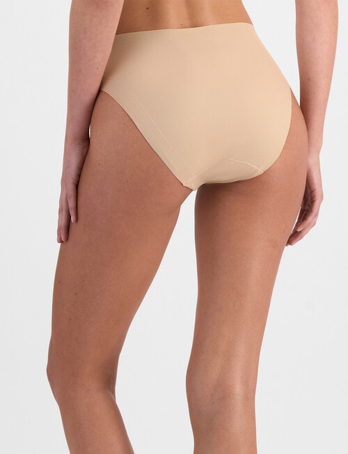 Berlei Second Skin Micro Hi Cut Brief, Nude product photo View 04 L